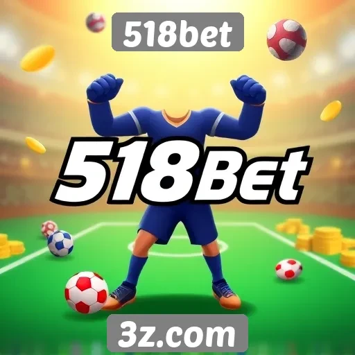 Tendências de jogo online observadas no 518bet