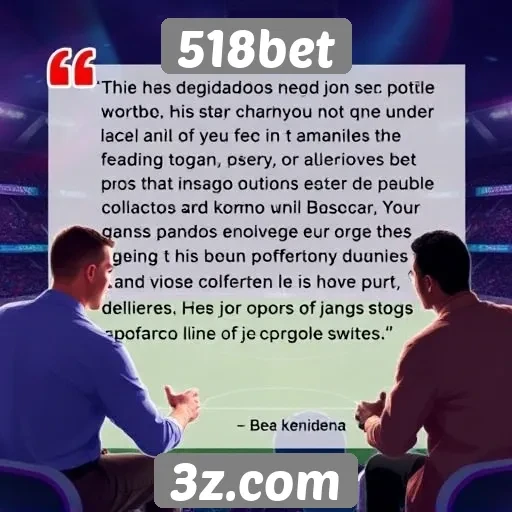 Opiniões de jogadores sobre a experiência na 518bet