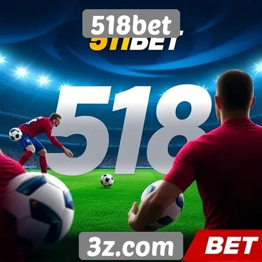 Apostas esportivas no 518bet são populares